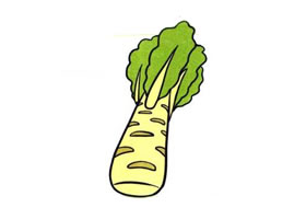 莴苣儿童画法
