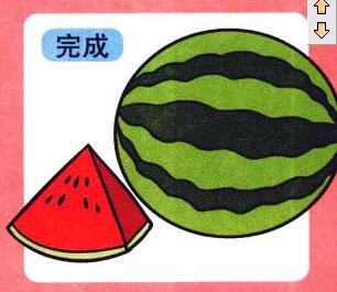 西瓜儿童画