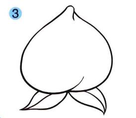 桃子儿童画画法步骤03
