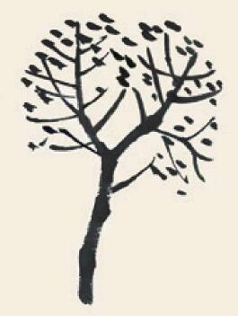 杨树儿童国画画法步骤03