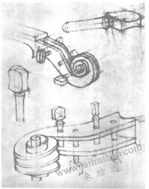 设计素描，巴塞尔设计学院学生作品02