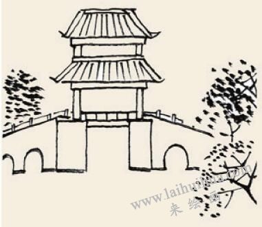 夏日游园儿童国画画法步骤03