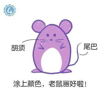 老鼠简笔画