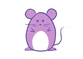 老鼠简笔画