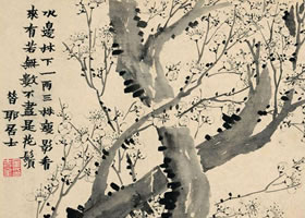 金农《墨梅图》赏析