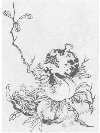 三多图案