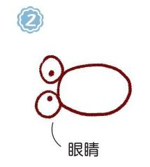 鱼缸里的金鱼简笔画画法步骤02