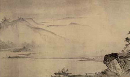 《溪山清远图》之水墨