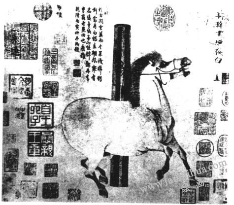 唐代牛马等动物画家的存世作品