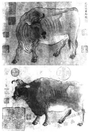 五牛图卷