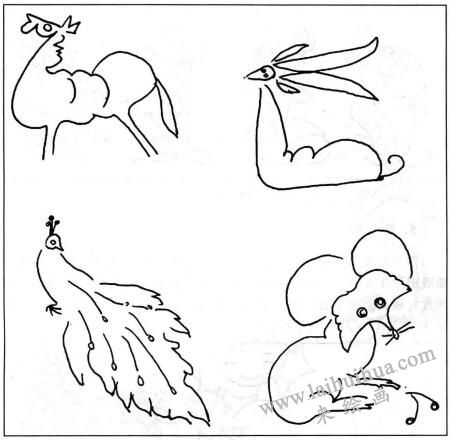简笔画的形象特点