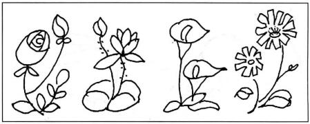 简笔画的快速特点