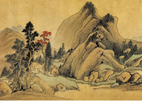 董其昌《书锦堂图》欣赏