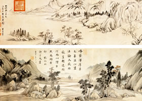 董其昌《岩居图》赏析