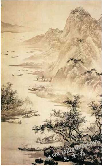 欣赏中国画作品要看笔墨