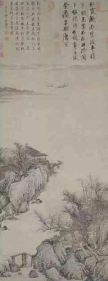 欣赏中国画作品要看构图、形式
