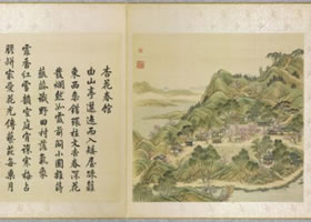 圆明园《杏花春馆》图