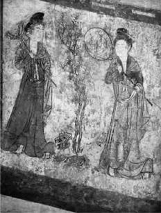 唐代的墓室壁画作品