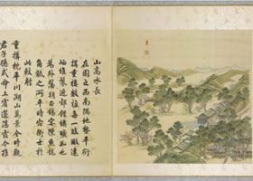 圆明园《山高水长》图