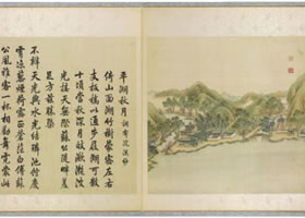 圆明园《平湖秋月》图
