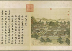 圆明园《洞天深处》图