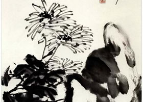 国画菊花《凝香》创作步骤