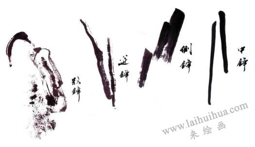 国画用笔方法
