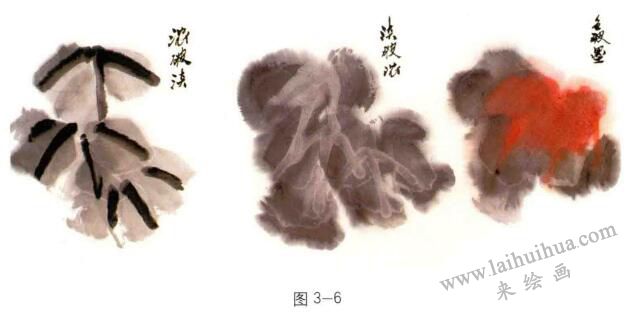 国画技法：破墨法