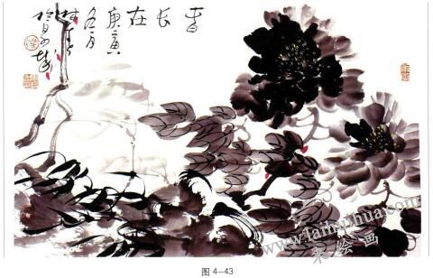 画墨牡丹02