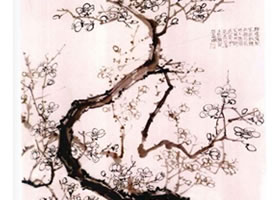 国画梅花的画法步骤范例五