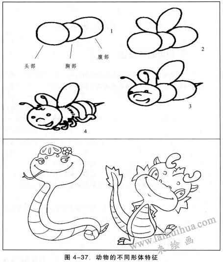 动物简笔画的画法
