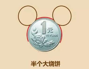 米奇头像简笔画画法步骤02