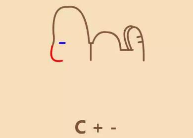 史努比简笔画画法步骤06