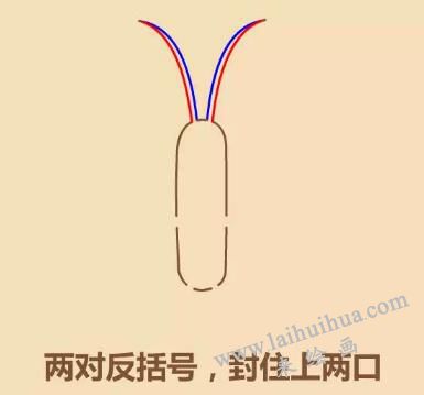 痞老板简笔画画法步骤03