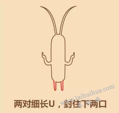 痞老板简笔画画法步骤05