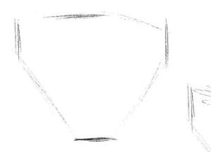 小椰子树素描画法步骤01