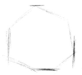 枫叶素描画法步骤01