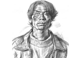 艺术考生肖像素描画法