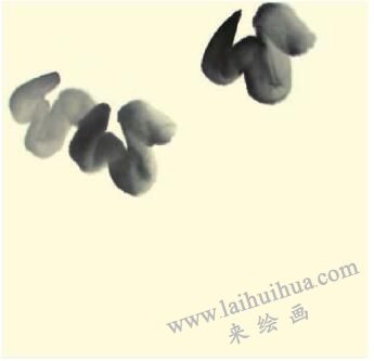 葡萄儿童水墨画画法步骤01