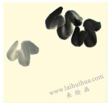秋葫芦儿童水墨画画法步骤01