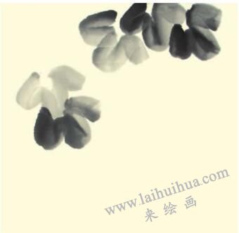 丝瓜儿童水墨画画法步骤01