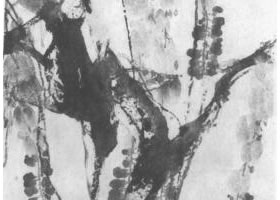 水墨画技法之点水法