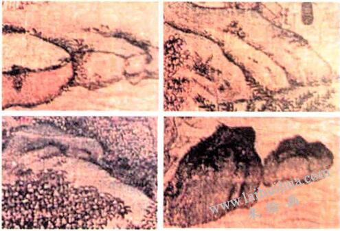 大小李将军山水画中的山石法画法特征