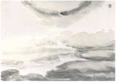 水墨山水画用矾法技法步骤01