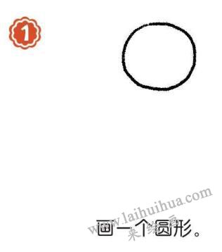 博士简笔画画法步骤01