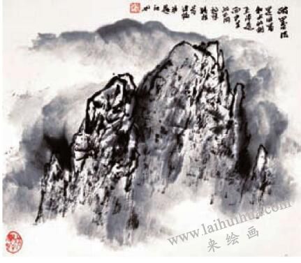 破墨法