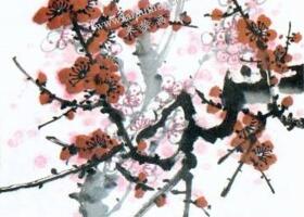 梅花图的圈点技法