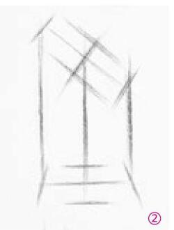 切面圆柱的素描画法02