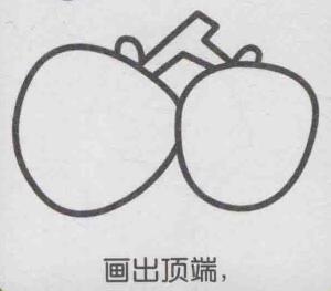荔枝简笔画画法步骤04