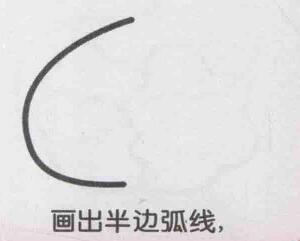 板栗简笔画画法步骤01